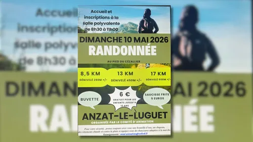 Anzat le luguet (63) : Randonnée