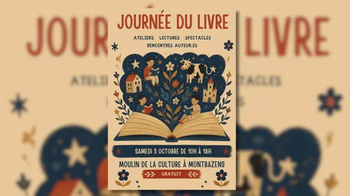MONTBAZENS (12) : Journée du livre - SAMEDI 3 OCTOBRE 