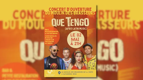 Gatuzières (48) : CONCERT DE QUE TENGO AU MOULIN DES BRASSEURS 