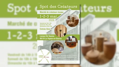 Le Vignon en Quercy (46) : Spot des Créateurs