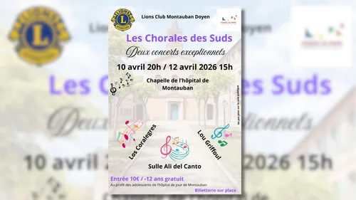 Montauban (82) : Les Chorales des Suds