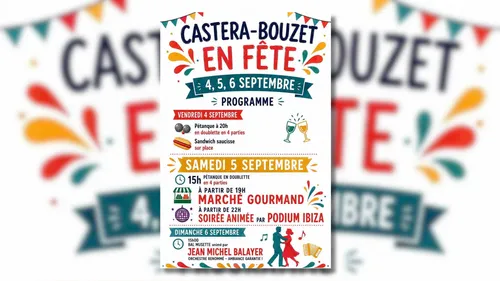 Castéra-Bouzet (82) : Fête de Castéra-Bouzet