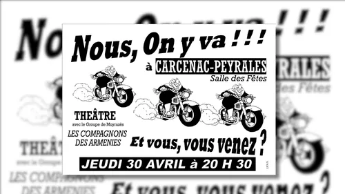 Baraqueville (12) : Soirée théâtre « Les Compagnons des Arméniès »