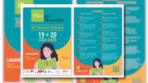 Lauzerte (82) : 20ème festival littéraire Place Aux Nouvelles