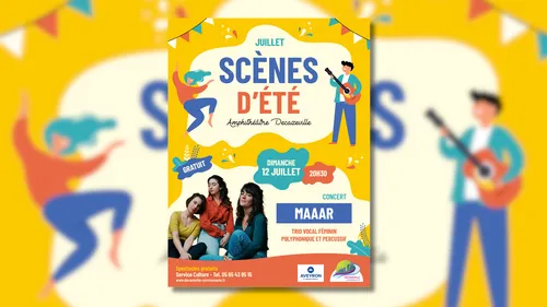 Decazeville (12) : Scènes d'été - MAAR - Concert