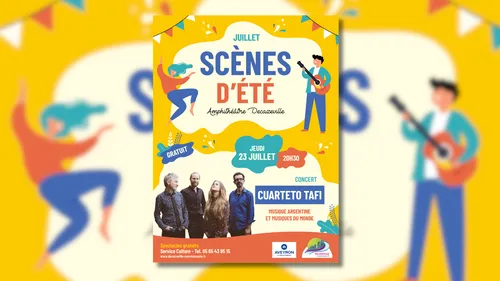 Decazeville (12) : Scènes d'été - CUARTETO TAFI - Concert