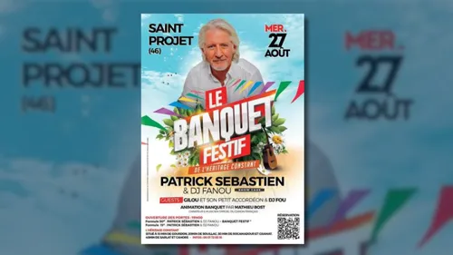 Gagnez vos places pour le Banquet Festif 2026 - St Projet - Patrick...
