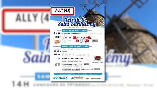 Ally (43) : Fête patronale 