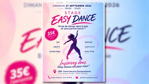 Caussade (82) : Stage Easy Dance Dimanche 27 septembre 2026 