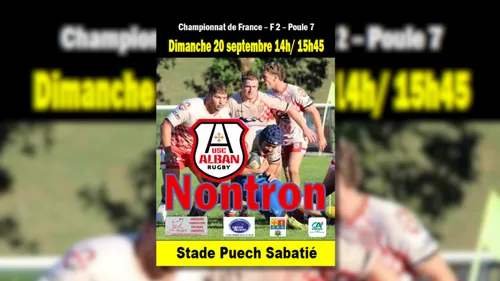 Alban (81) : Rugby : Alban reçoit Nontron en championnat de France...