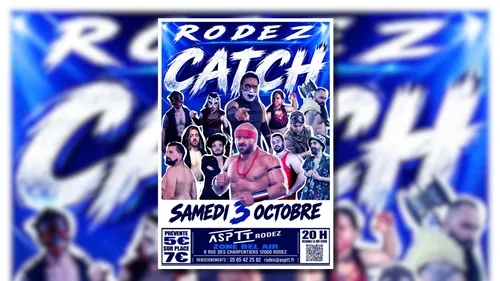 RODEZ (12) : SHOW de CATCH