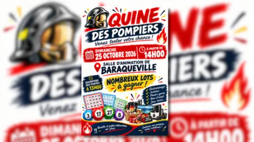 Baraqueville (12) : Quine des pompiers de Baraqueville 