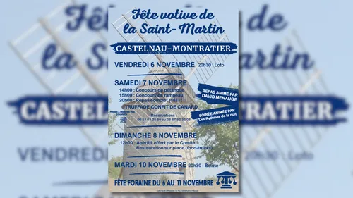 Castelnau-Montratier (46) : Fête de la saint Martin