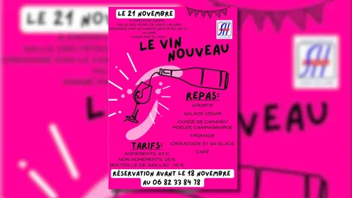 Montauban (82) - Repas Vin Nouveau