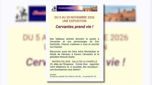 MONTAUBAN (82) : Cervantes prend vie !