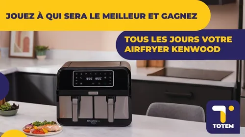 Gagnez tous les jours votre Airfryer KENWOOD !