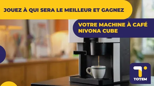 Gagnez votre machine à café Nivona Cube