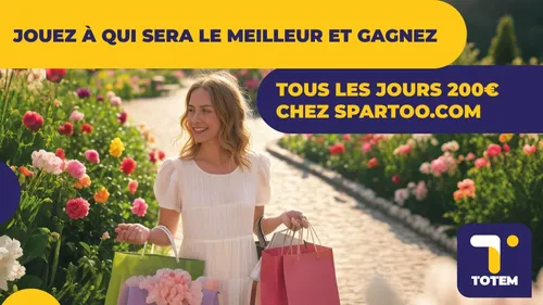 Gagnez tous les jours 200€ chez Spartoo.com !