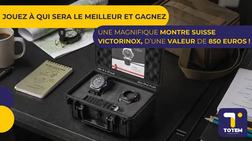 Gagnez votre montre Victorinox d'une valeur de 850€ !