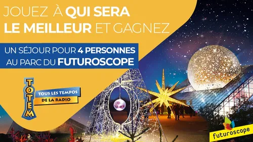 Gagnez un séjour pour 4 personnes au Futuroscope !