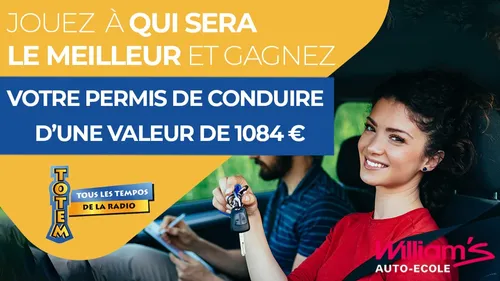 Gagnez votre permis de conduire d'une valeur de 1 084 € dans les...