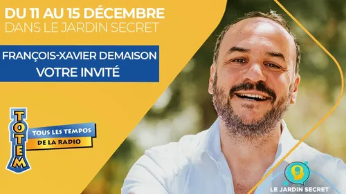 François-Xavier Demaison sur Totem : Sa vie en fil rouge... blanc...