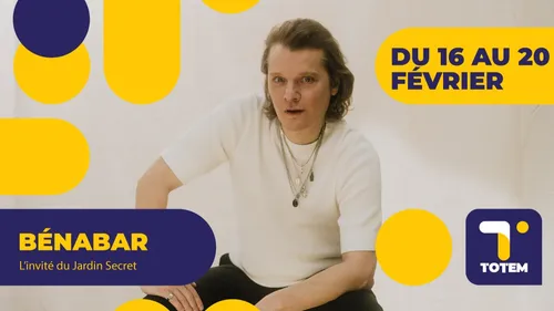 Bénabar sur TOTEM en quelques éclats de vie