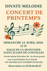 concert de printemps à st julien de concelles