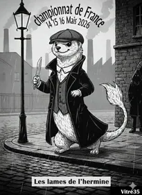 Championnats de France lancer de couteaux et haches à Vitré