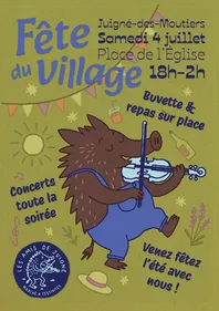 Fête du village Juigné-des-Moutiers