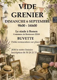 Vide-grenier de Bonen à Rostrenen