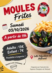 Repas Moules-Frites à Melrand