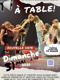 Pièce de danse/théâtre « À Table ! »