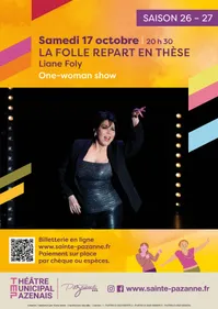 Liane Foly " La folle repart en thèse"