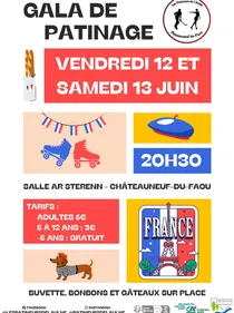 Gala de patinage à Châteauneuf-du-Faou