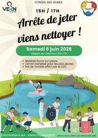 Arrête de jeter, viens nettoyer ! 