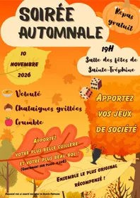 Soirée automnale à Sainte-Tréphine
