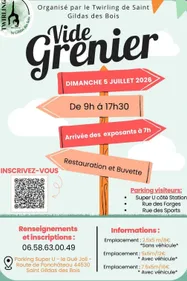 vide grenier à saint gildas des bois 