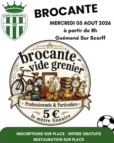 Brocante du Stade Guémenois à Guémené-sur-Scorff