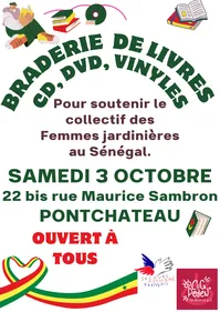 Braderie de livres secours populaire Pontchateau