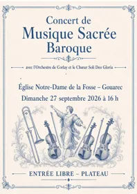 Concert chant sacré et musique baroque à Gouarec