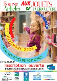 Bourse aux Jouets à Rostrenen