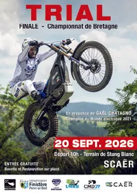 Trial Moto à Scaër