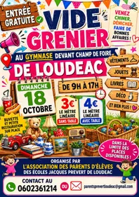 Vide grenier a Loudéac