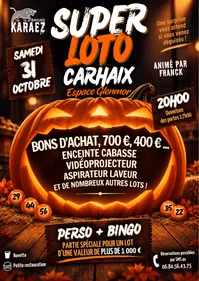 Super loto d'Halloween à Carhaix
