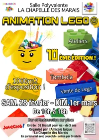 Exposition Lego à La Chapelle des Marais