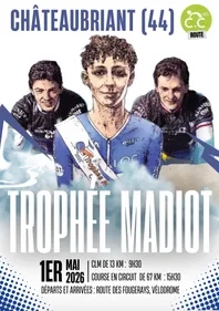 Course cycliste - 3ème manche Trophée Madiot, Crédit Mutuel.