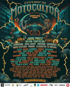 Motocultor Festival 2026 : le rendez-vous incontournable du métal...