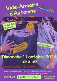 Vide-armoire d'automne