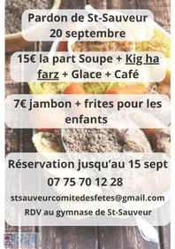 Repas du pardon de Saint-Sauveur